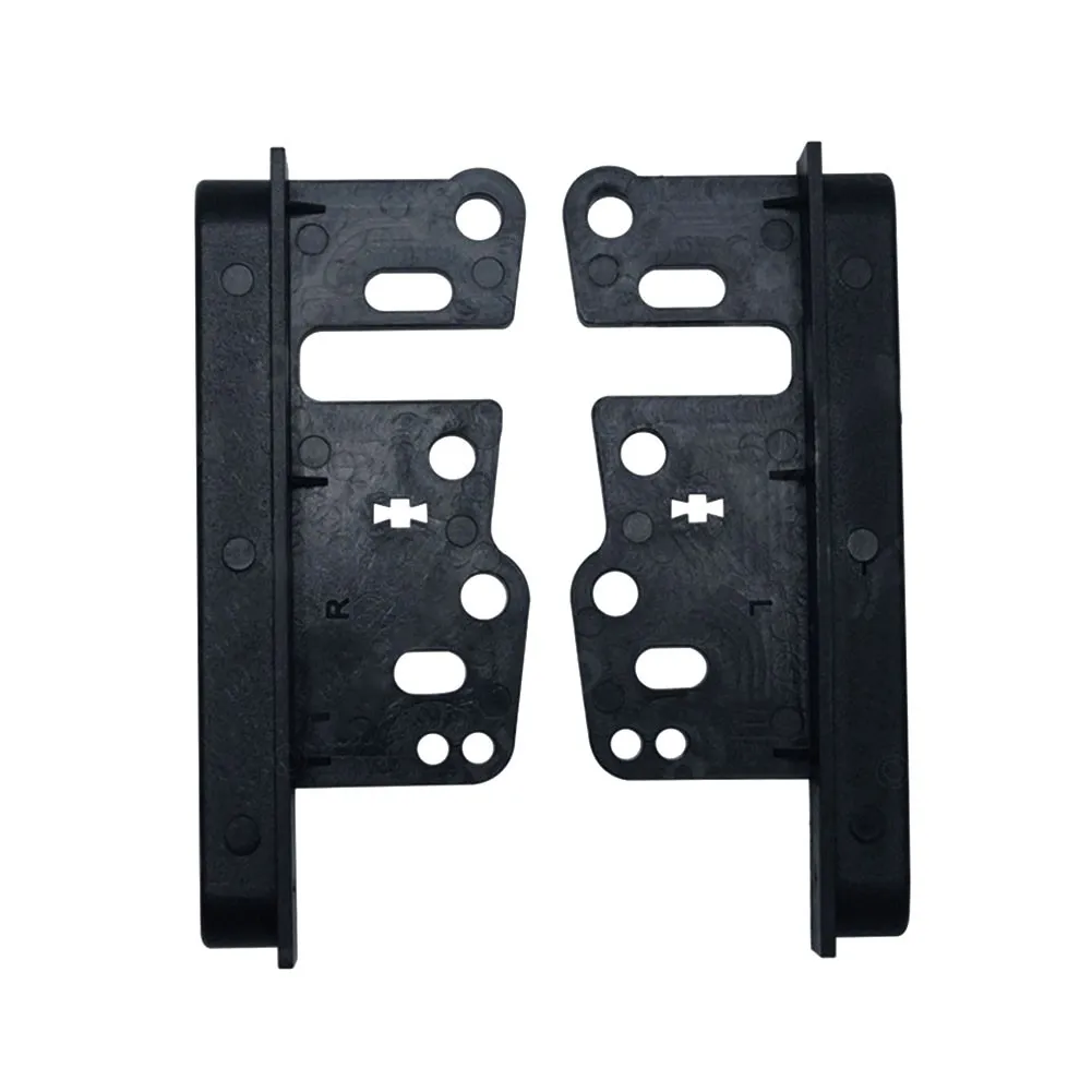 

2pcs Stereo Mounting Bracket ABS Black Din For 200mm Stereo Space Radio
