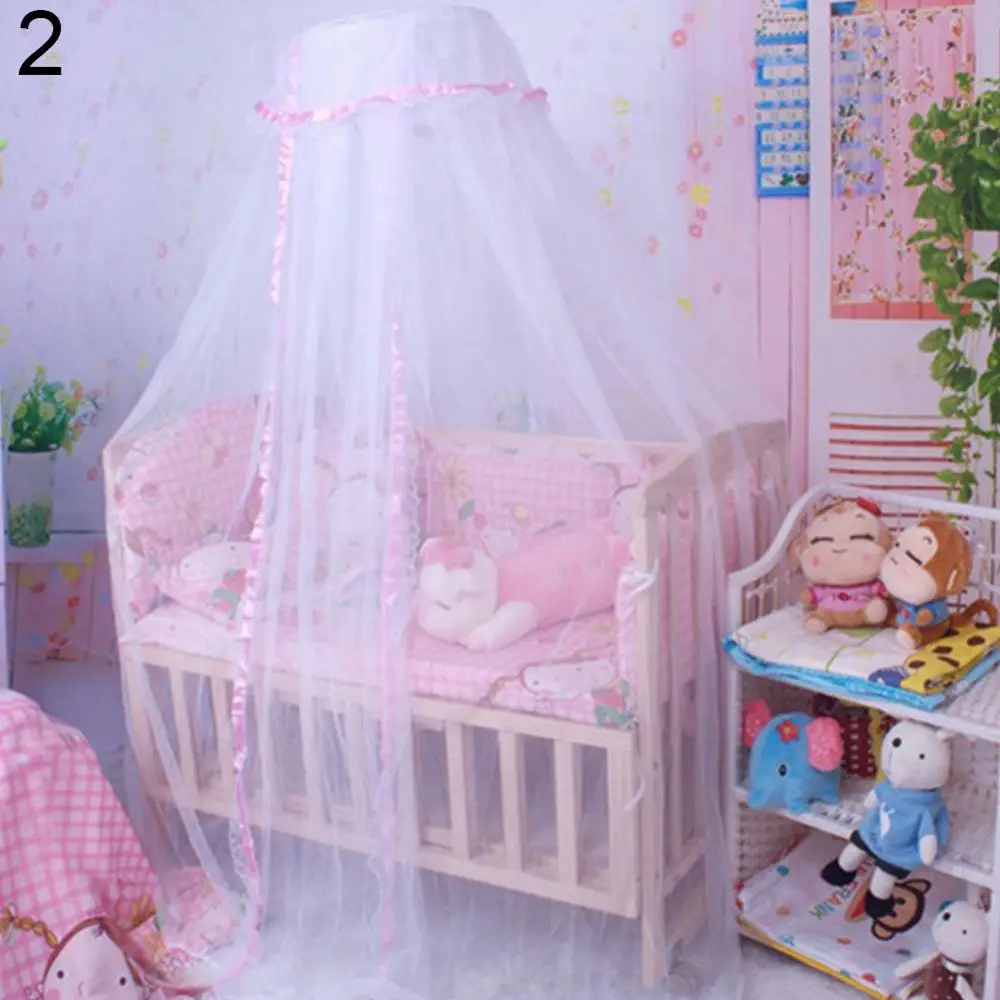 

Bed Curtain Dome Baby Canopy Net Mosquito Tent Bed Crib Netting Bedroom Decor