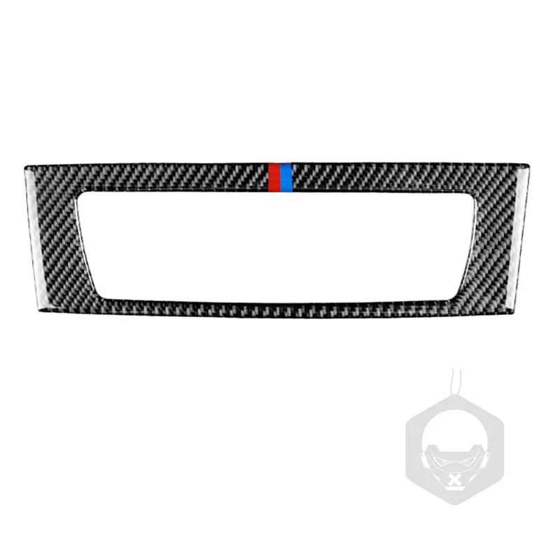 

Наклейки из углеродного волокна черного цвета для BMW Z4 E89 2009-2016, панель Центрального управления компакт-диском, аксессуары для интерьера автомобиля
