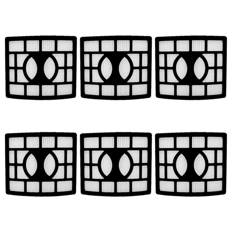 6 шт. аксессуары для Shark Duoclean NV800/NV800W/NV801/NV801Q/NV803/UV810 Hepa фильтр часть пылесоса