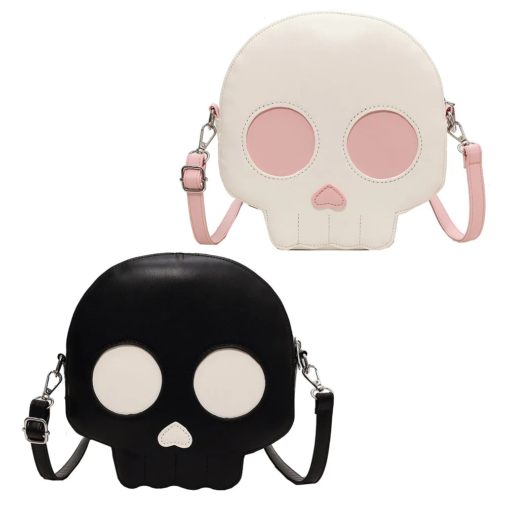 Классическая женская кожаная сумка через плечо с застежкой-молнией и