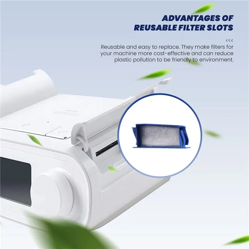 Фото [B25B!】 Сменные фильтры CPAP для Respironics Dreamstation: 6 многоразовых фильтров + 6 одноразовых ультратонких фильтров. №3