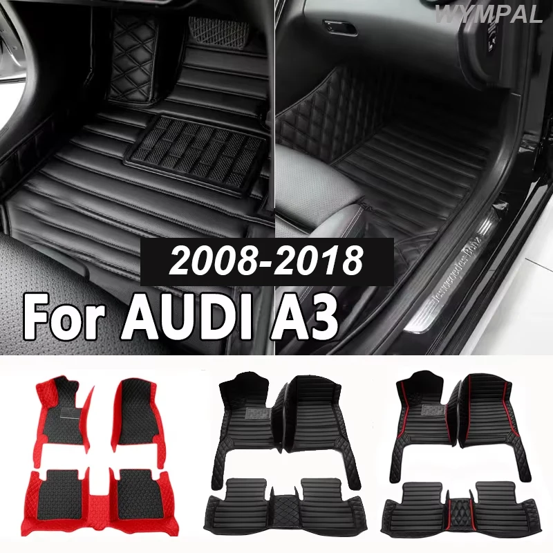 Автомобильные коврики для AUDI A3 Hatchback 2008 2009 2010 2011 2012 2013 2014 2015 2016 2017 2018 автомобильные
