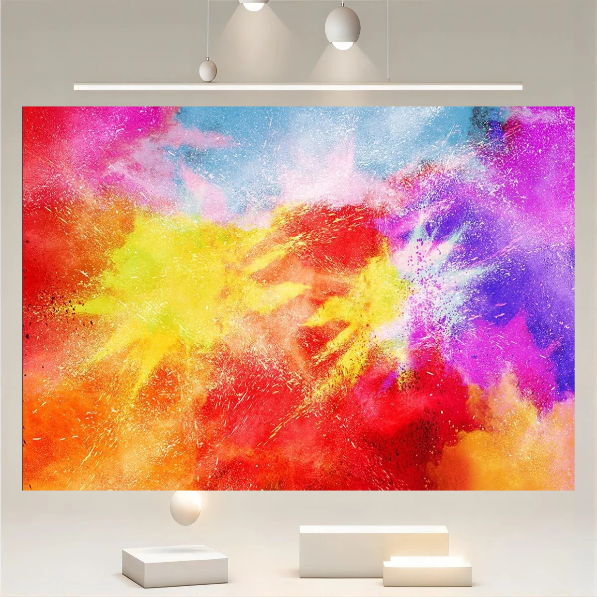 Красочная краска всплеск фон абстрактный стиль граффити хип-хоп 80-е годы