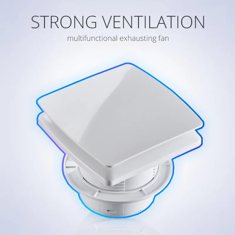 

Bathroom Toilet Noise Exhaust Exhaust Extractor Fan Bedroom Hotel Silent Low Wall Home Fan Fan 4/6inch Kitchen Ventilator