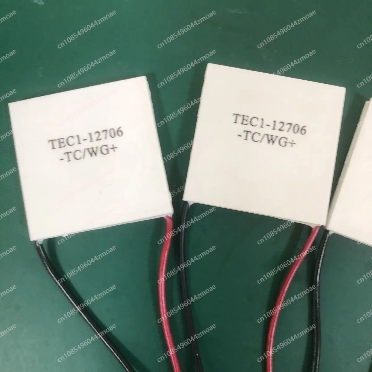 Фото Полупроводниковый охлаждающий элемент TEC 1-12706TC/WG для механизма охлаждения питьевой воды, полупроводниковый модуль для горячей и холодной воды №1