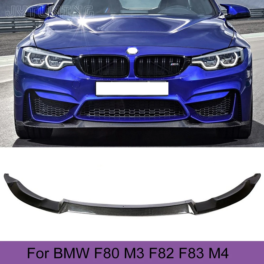 

Carbon Fiber / FRP Front Bumper Lip Splitters Spoiler for BMW F80 M3 F82 F83 M4 2014 - 2019 Sedan Coupe Convertible Front Lip