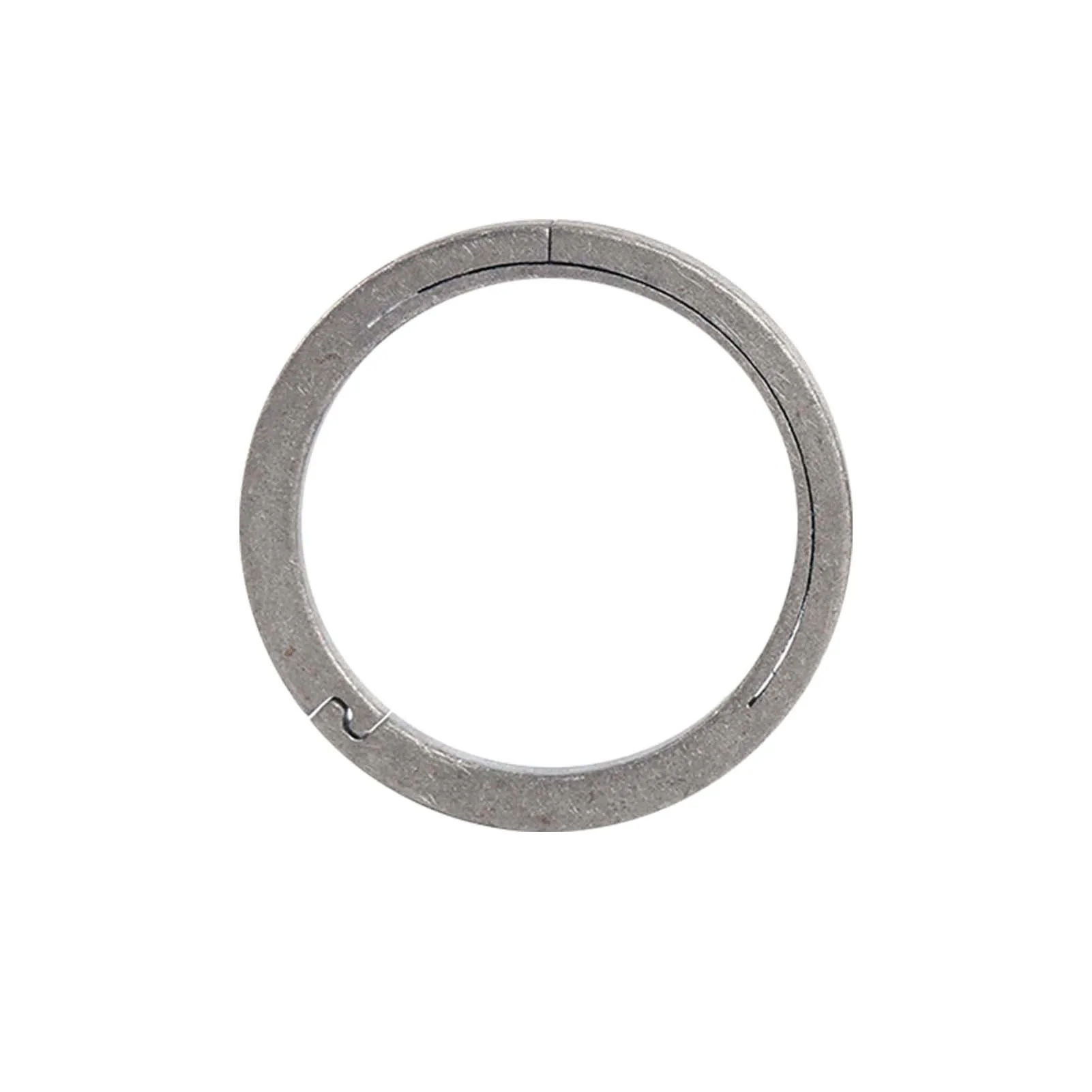 

Keychain Ring Titanium Split Keychain Quick Release Side Pushing Key Rings Group Your Keys Not Easy To Deform Zipper Pull Extend