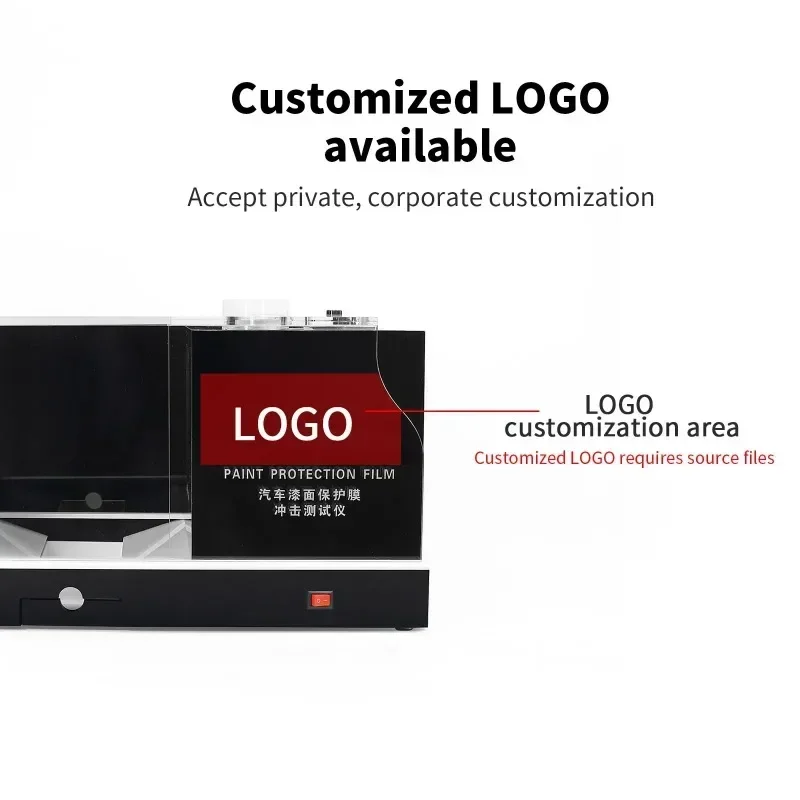 Тестер ударов камня PPF машина для защиты от краски тестер пленки из настоящего Ppf