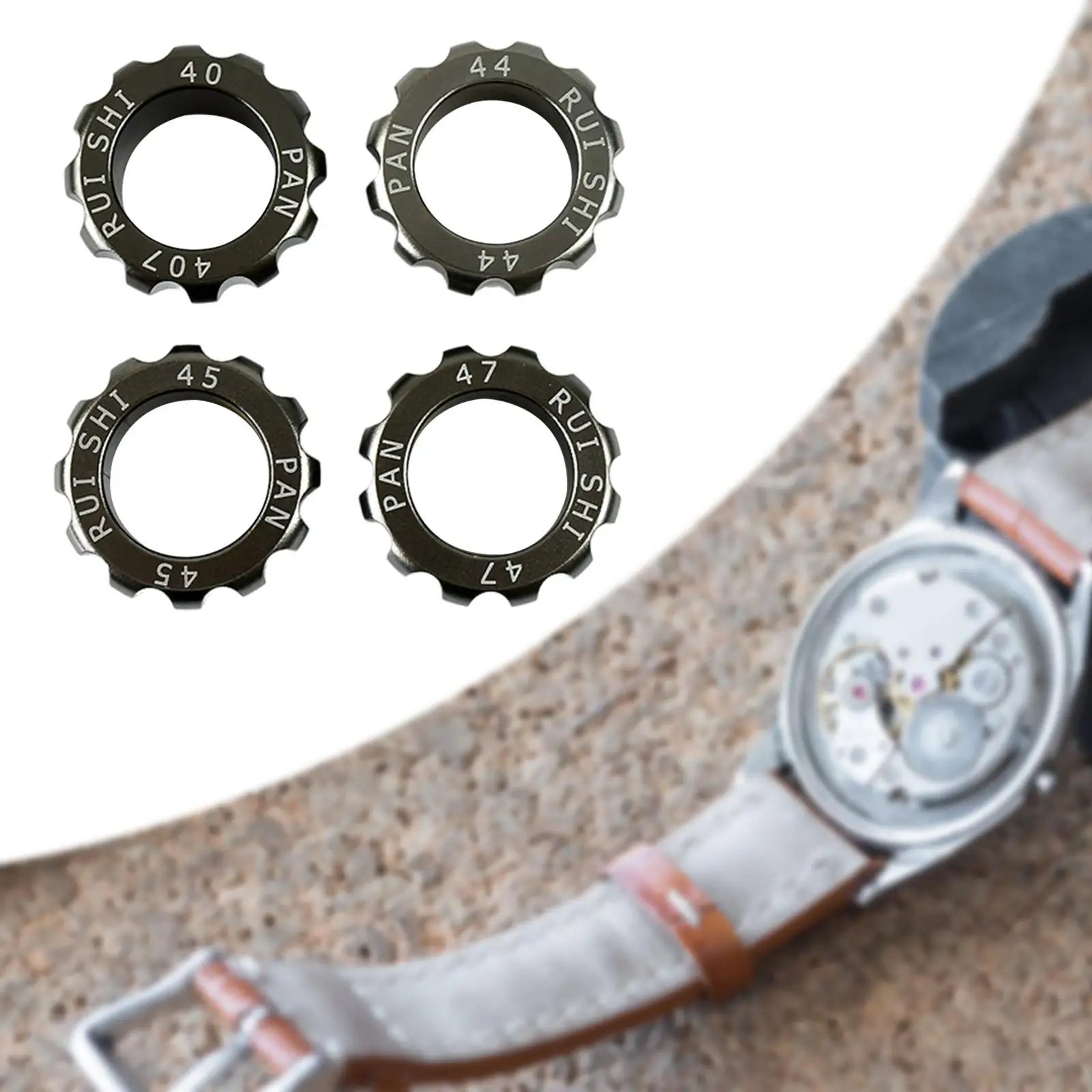 

4 шт., открывалка для задней крышки часов, 40 мм, 44 мм, 45 мм, 47 мм
