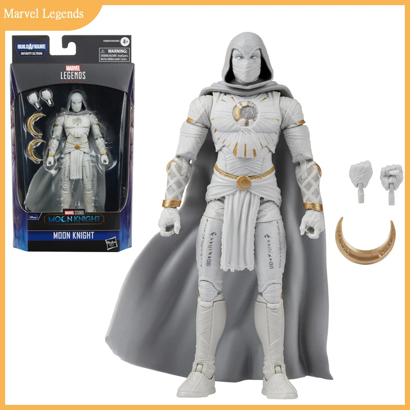 

Original Marvel Legends Series Moon Knight Mcu Series 6-Inch Action Figure Model Collectible Toy Marvel Doll Kids Birthday Gift