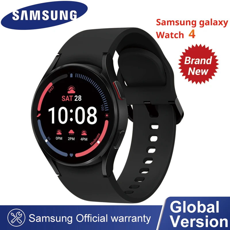 Оригинальные Смарт-часы Samsung Galaxy Watch 4 Bluetooth Φ 40 мм NFC AMOLED дисплей измерение