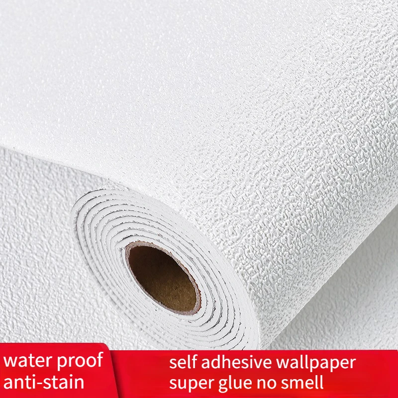 

Self-adhesive waterproof linen wall sticker diatom mud modern minimalist wallpaper interior wall landscaping