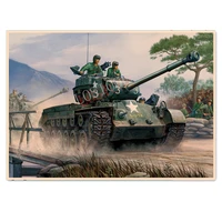 imperial tank ww ii poster wall picture vintage ger wehrmacht military artwork print painting wall decor for bedroom living room