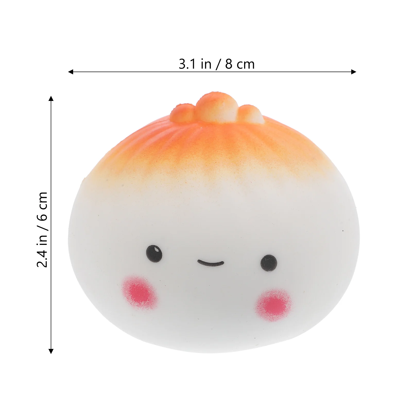 Бионические жареные булочки Бао мягкие шарики для снятия стресса маленькие