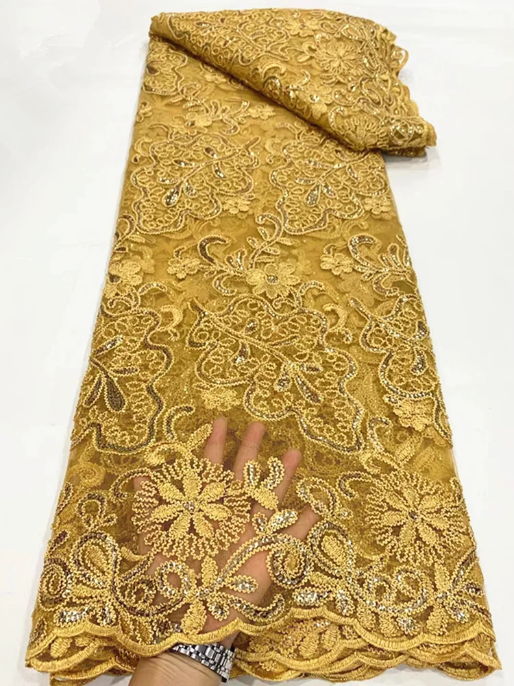 NDPN138 темно-синее Африканское Сетчатое кружево с блестками стандартная