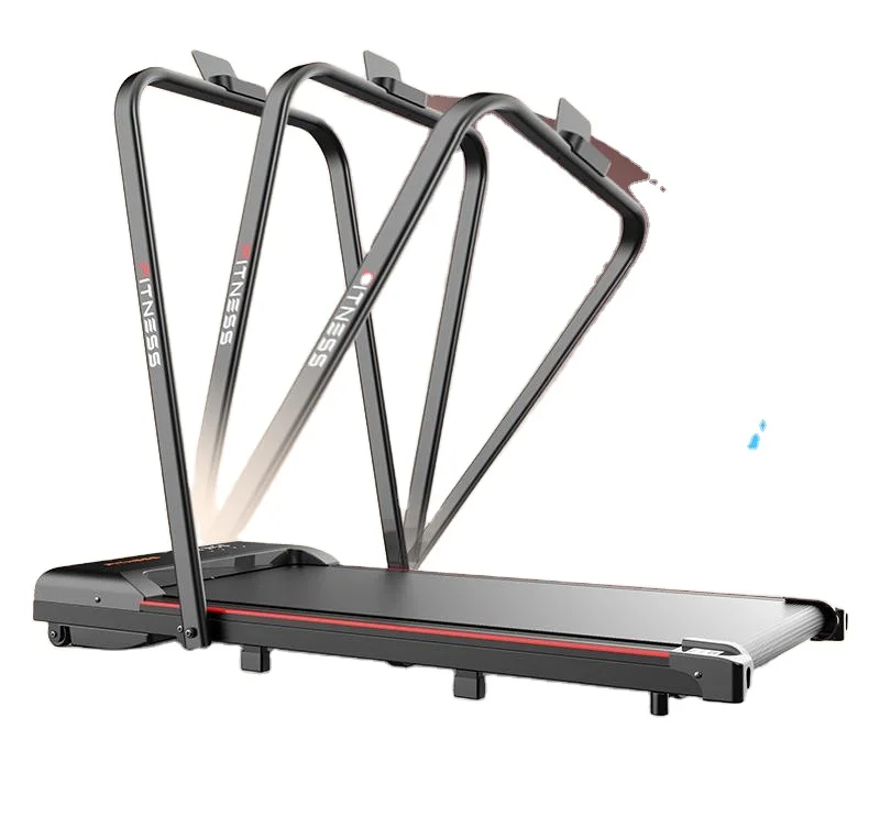 Бытовая бесшумная плоская беговая дорожка Многофункциональная регулировка
