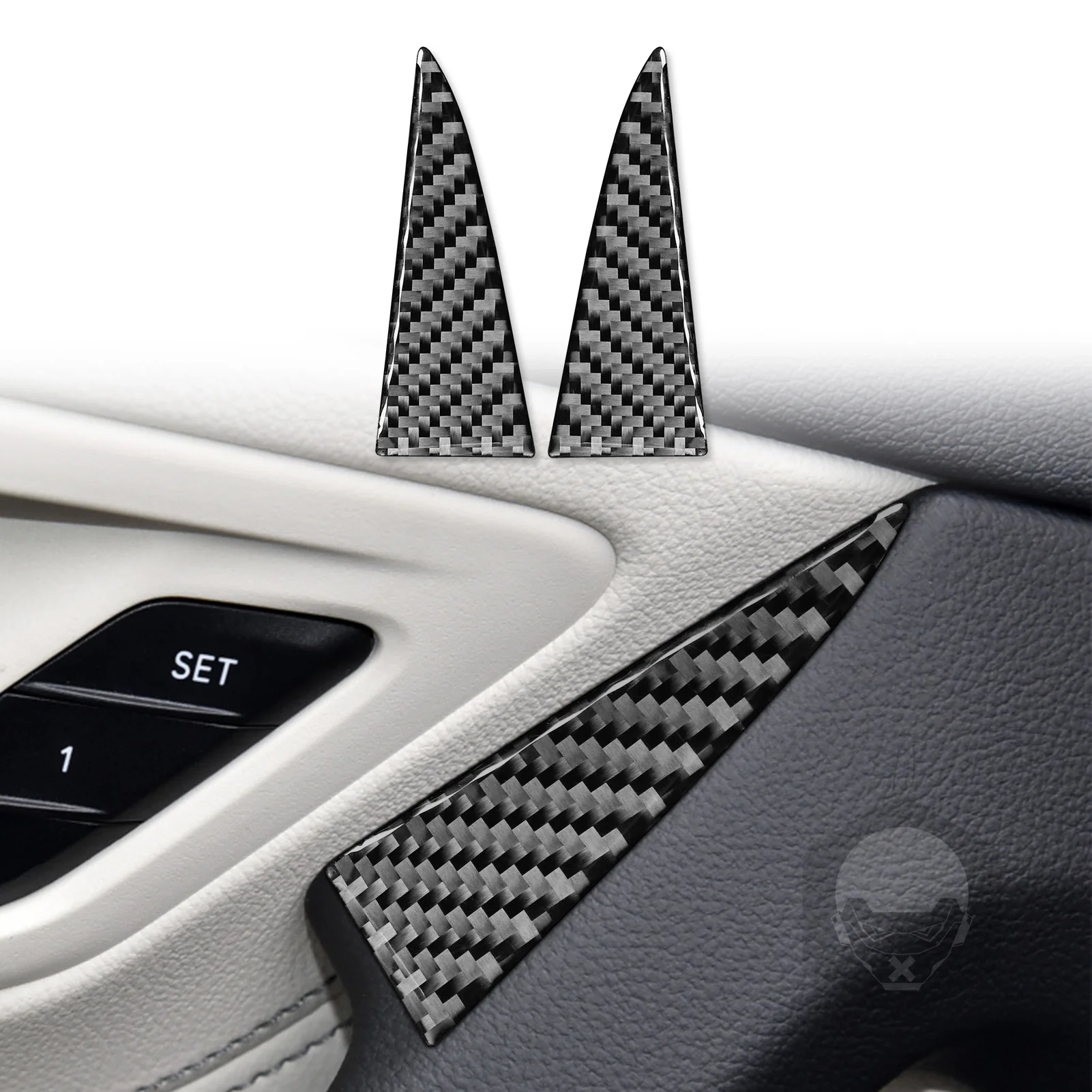 

for BMW Z4 G28 2019 2020 2021 2022 Door Armrest Decoration Cover Decal Cover Trim Sticker Car Interior Accessories Carbon Fiber