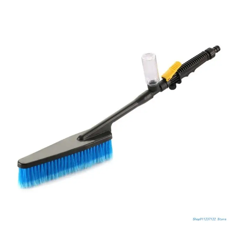 

Car Wash Through Water Brush Velvet Soft Hair Tire Wheel Brush Cleaning Supplies