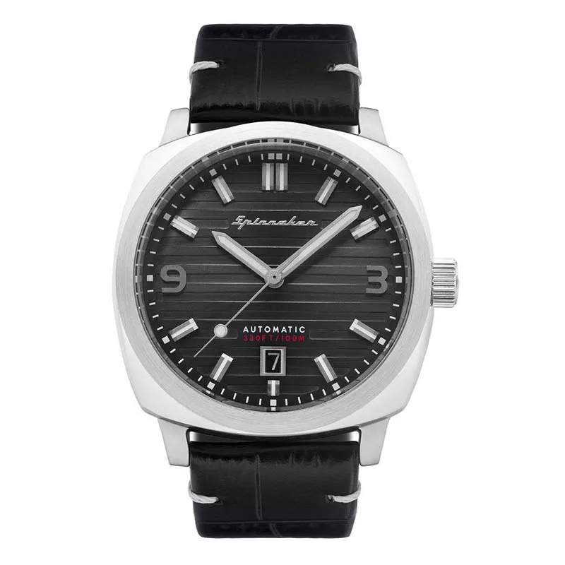 

Часы мужские механические из нержавеющей стали, 42 мм, водостойкие до 100 м