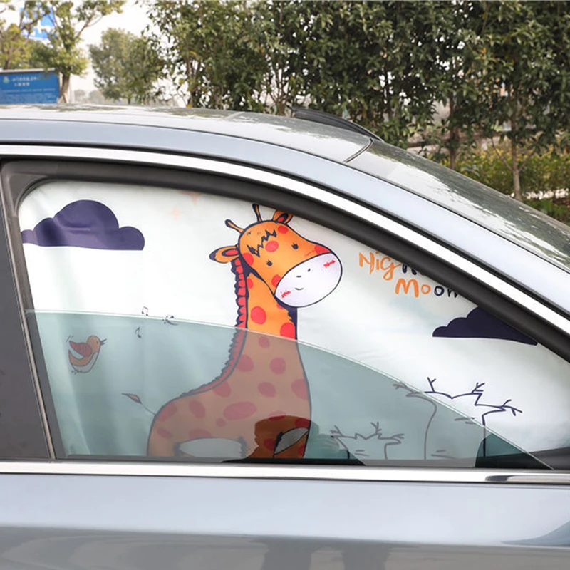 

Car Sunshades Heat Shield Protect Baby Window Shade Car Sun Shades Creative Design Car Window Shades for Side Window