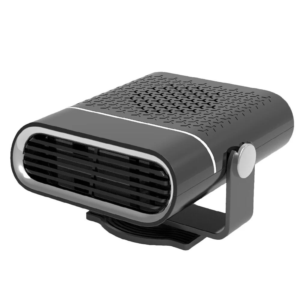 

Portable Heaters Electric Car Auto Vehicle Defogger Defroster Copper Windshield Adjustable Fan