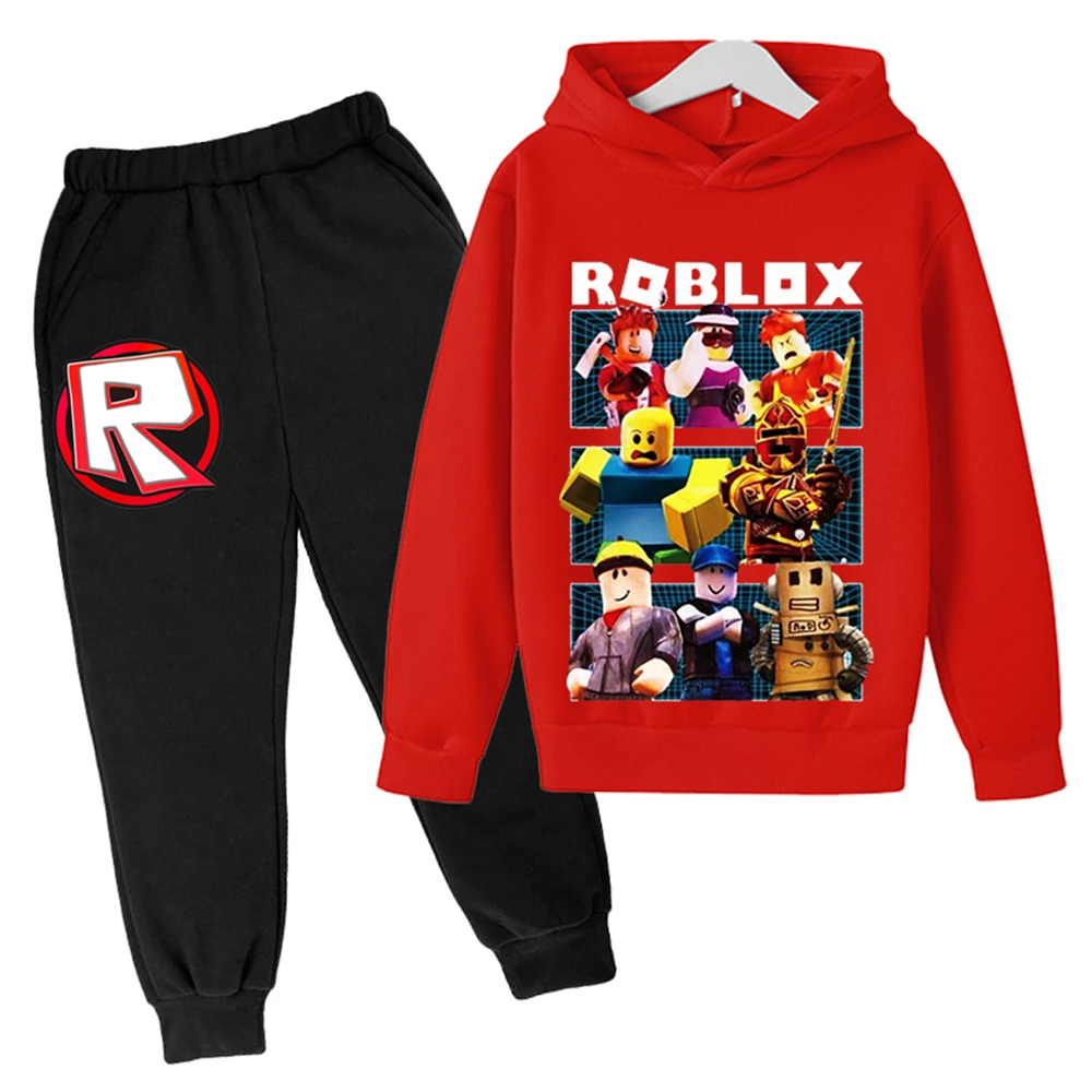 

Boys Hot Game Hoodie Kids Clothes Girls Hooded Disney Sweatshirt Clothes Set Autumn and winter Clothing Suit Children