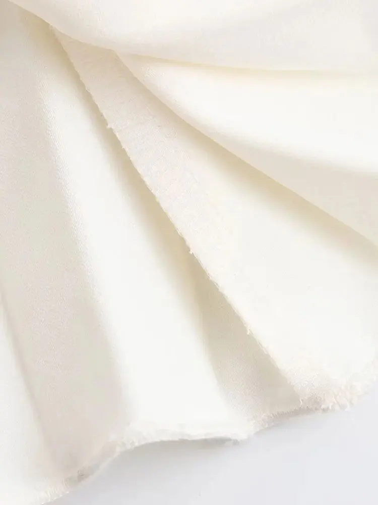 Мини-юбка трапециевидная плиссированная с поясом и высокой талией