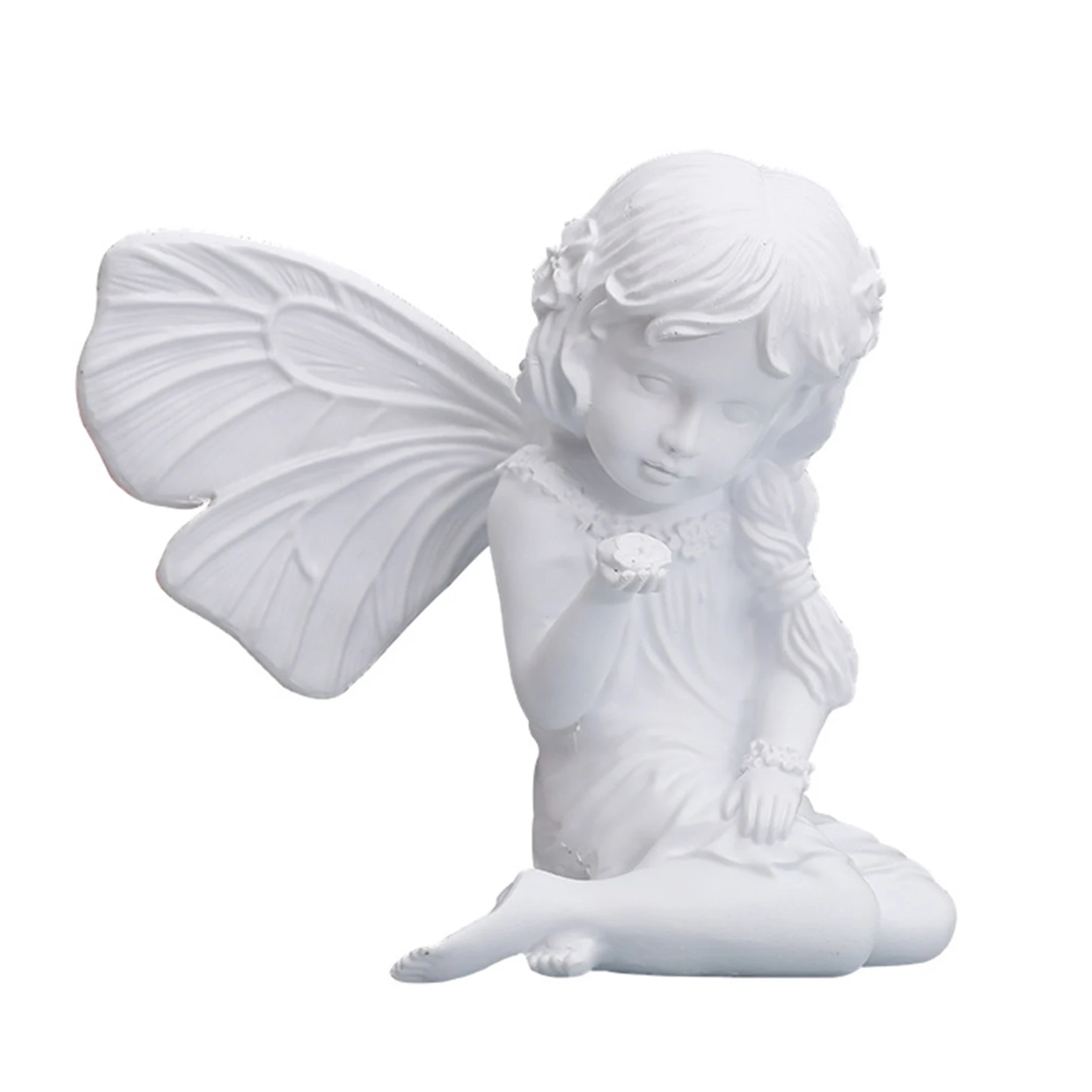 

Angel Statue Vintage Kneeling Praying Cherub Sculpture Wings Angel Memorial Statue Garden Statue Home Crafts Home Decor Gift For