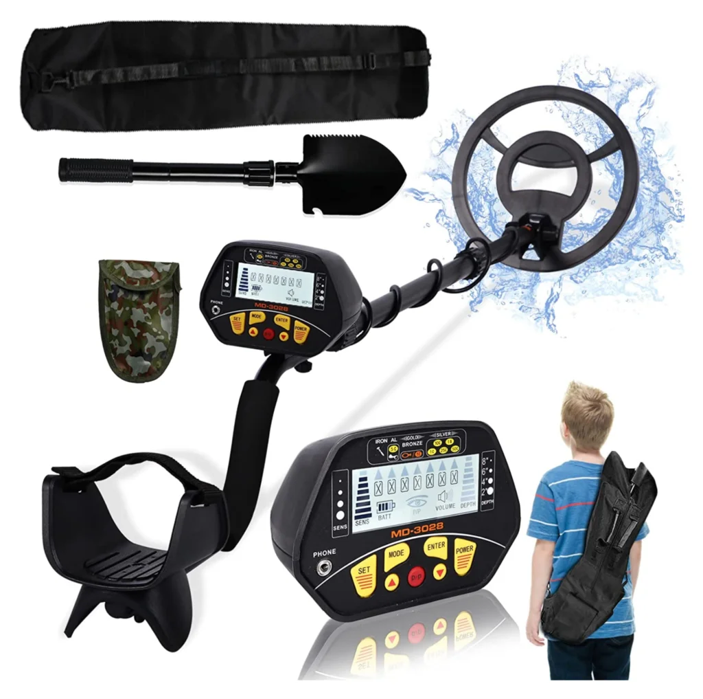 

Metal Detector for Adults Professional Higher Accuracy MD-3028 underground Metal Detector Gold Detector