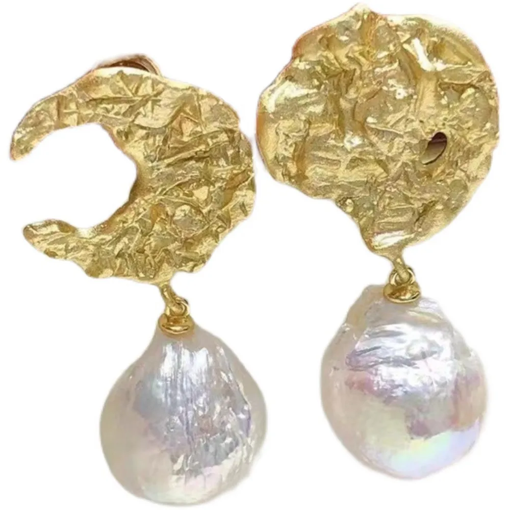

Plated Gold Earrings Mountings Pearl Ear Wires Earrings Hook Findings Settings for DIY Stud Earrings Jewelry Making