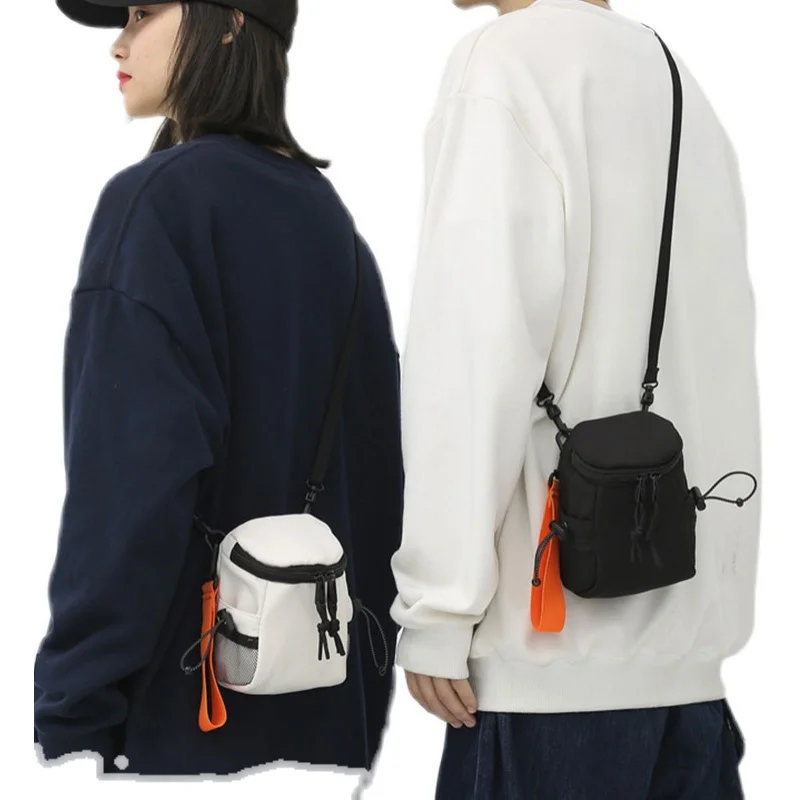 Shoulder Bag Mini Phone Pouch Fashionable Unisex Crossbody Bag 2023 New Trend All-match Nylon Fabric Casual Design Couple Style