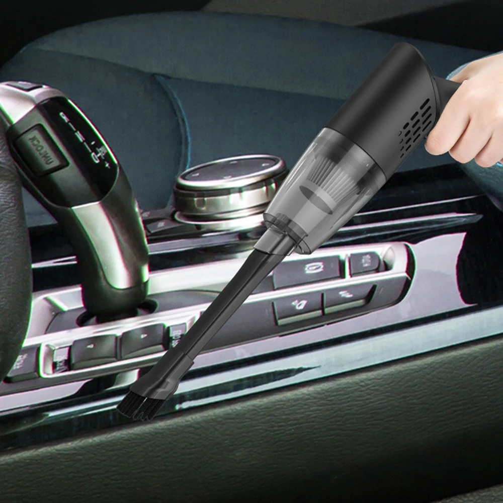 

Cordless Car Vacuum Cleaner 10000PA Cyclone Suction Cleaners Portable Handheld Home Desk Wireless Mini Car Vacuum Cleaner