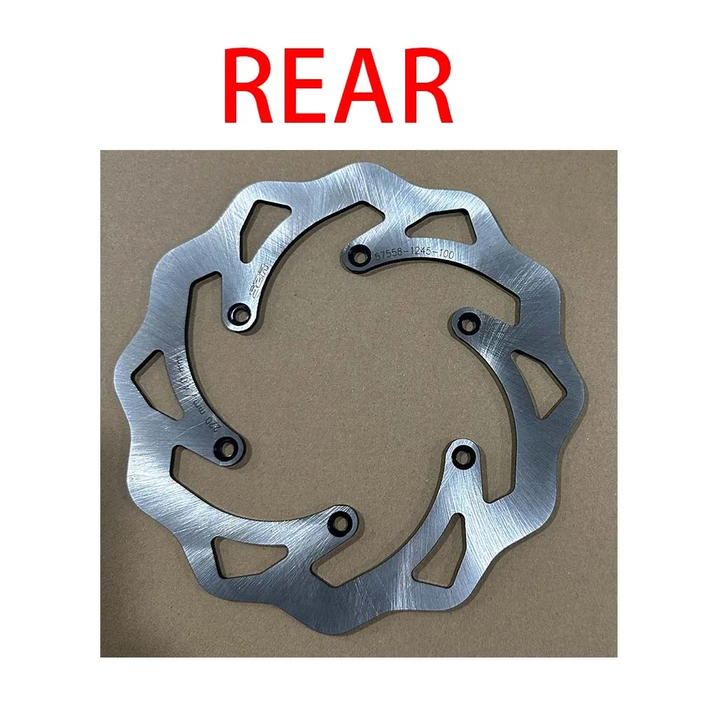 

Мотоциклетный комплект 260 мм переднего и заднего тормозного диска 220 мм для KTM XC XCF XCW SX SXF EXC EXCF TPI Six Days 125 200 250 300 450 500 2024