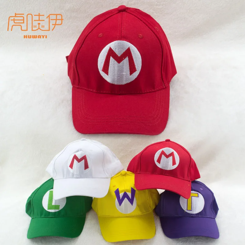 

Game Super Luigi Bros Sun Hats Cosplay Baseball Cap Prop