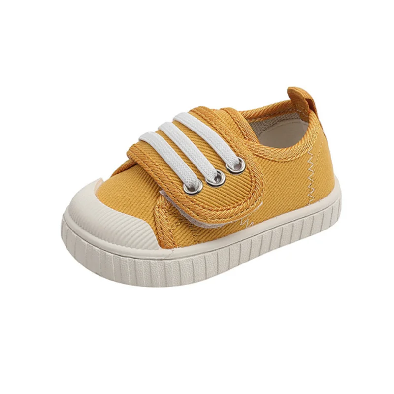 

2022 New Autumn Baby Shoes Canvas Toddler Boys Sneakers For Infant Outdoor Fashion Little Girl Tennis 15-25
