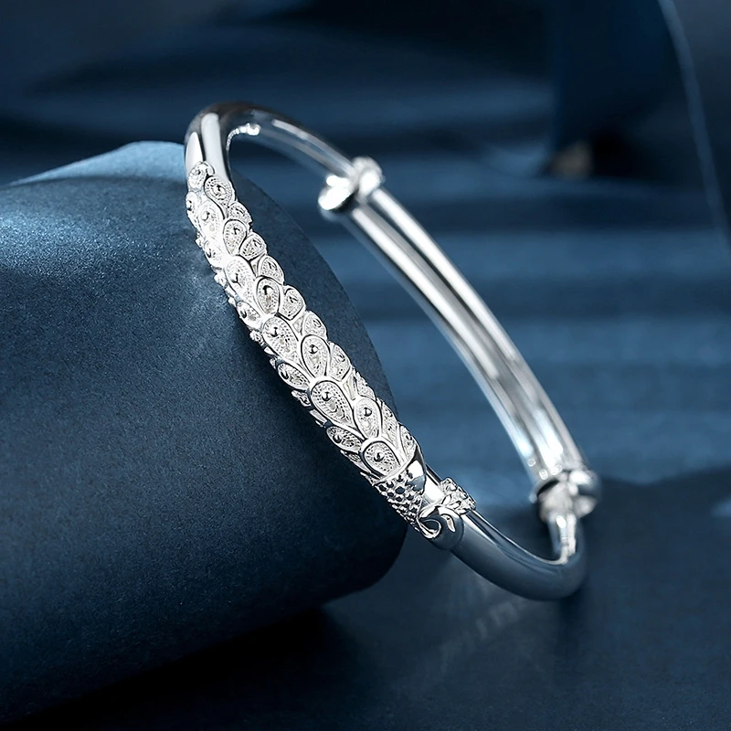 

Peacock Filigree Bracelet