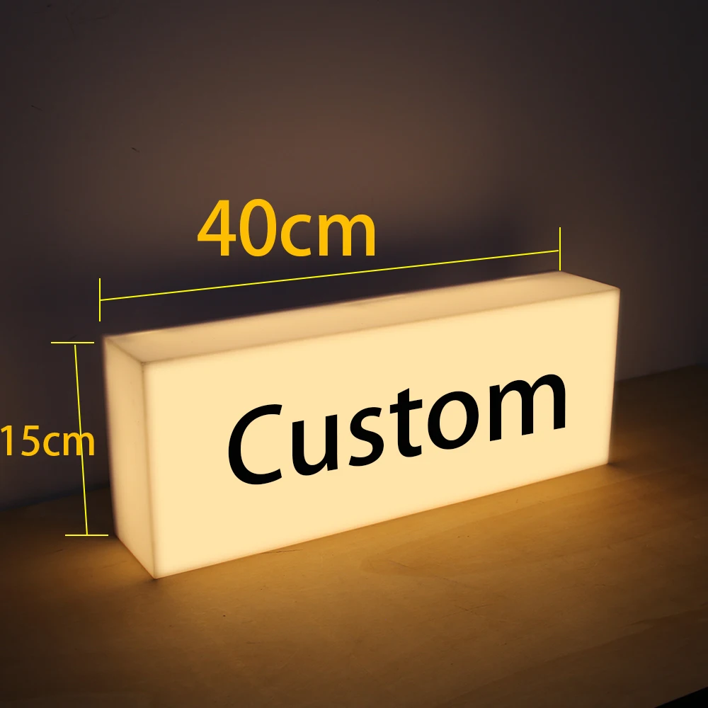 

Светодиодный лайтбокс 40x15 см, белый