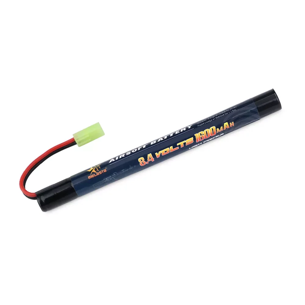 

8.4v 1600mAh Stick Mini NiMH Battery Pack Mini Tamiya Connector Assembled For Airsoft Guns Cyma AK47 Kalashnikov AK47