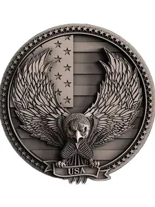 3d модель STL для фрезерного станка с ЧПУ, гравировальный станок, рельефный Artcam Aspire USA Eagle STL модель ЧПУ файлы (ES)