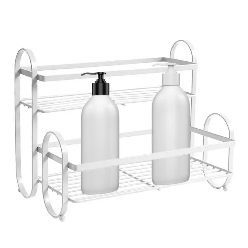 

Spice Organizer 2 Tier Spice Rack Organizer For Cabinet Bathroom Organizer Kitchen Organizer Bathroom Vanity Organizer For
