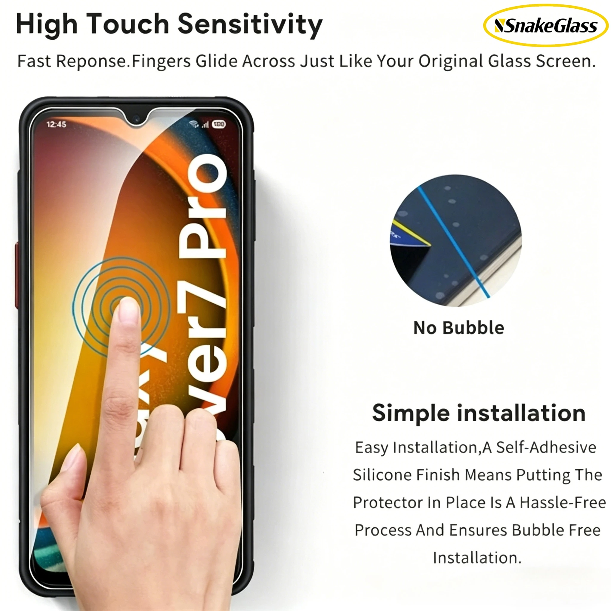 Фото 2 шт. защитные пленки из закаленного стекла 9H для Samsung Galaxy XCover7 XCover 7 6 Pro XCover5, взрывозащищенные, противоударные, HD-пленка №3