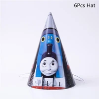 cartoon thomas theme party supplies tableware paper cup plate napkin banner baby shower boy birthday party decorations