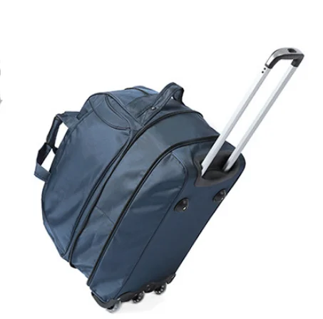 Men Travel wheeled bag  Expandable Rolling Duffle Bag with Wheels Large Capacity Women Carry On hand Luggage Tote Suitcase Bags