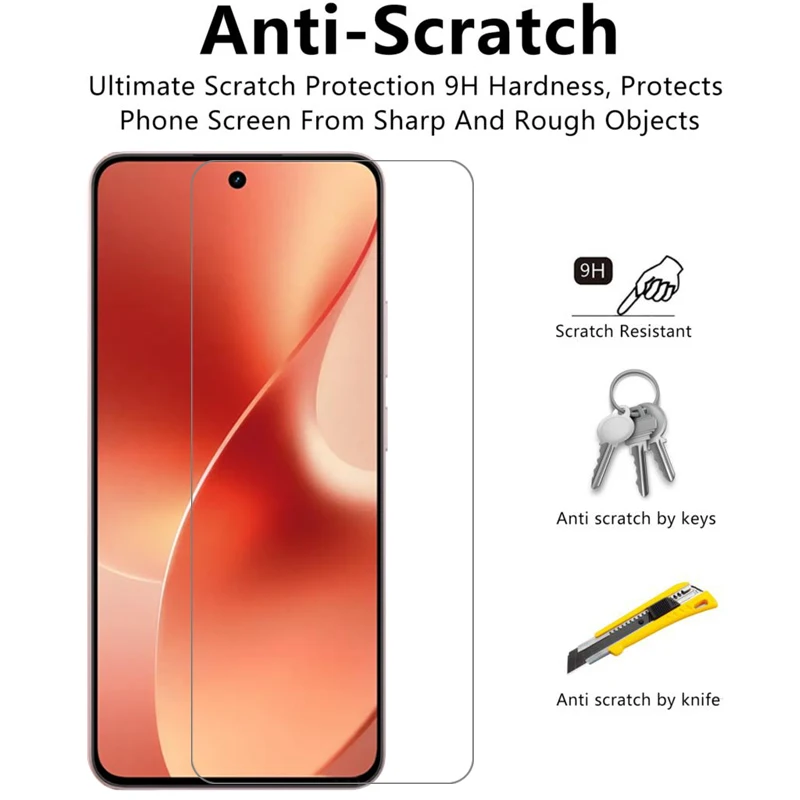 Фото Чехол для телефона Realme 15 из закаленного стекла для Realme 15 4G 5G, задняя крышка 360° для Realme 15 №4