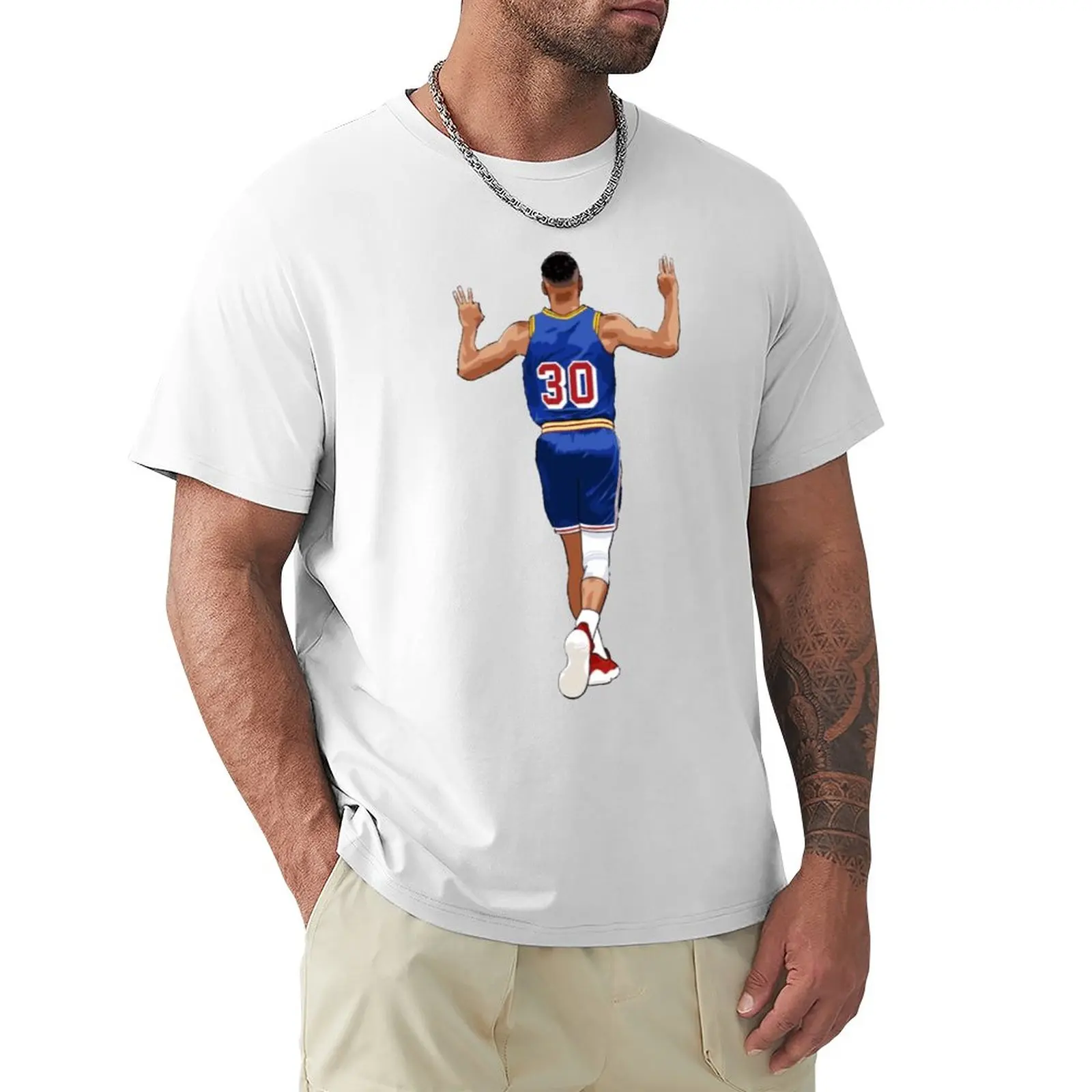

Tees Stephens And Currys Mengshen Mengku 2023 Basketball Stars (1) Football Team Sports Graphic Round Neck Title Home Eur Size