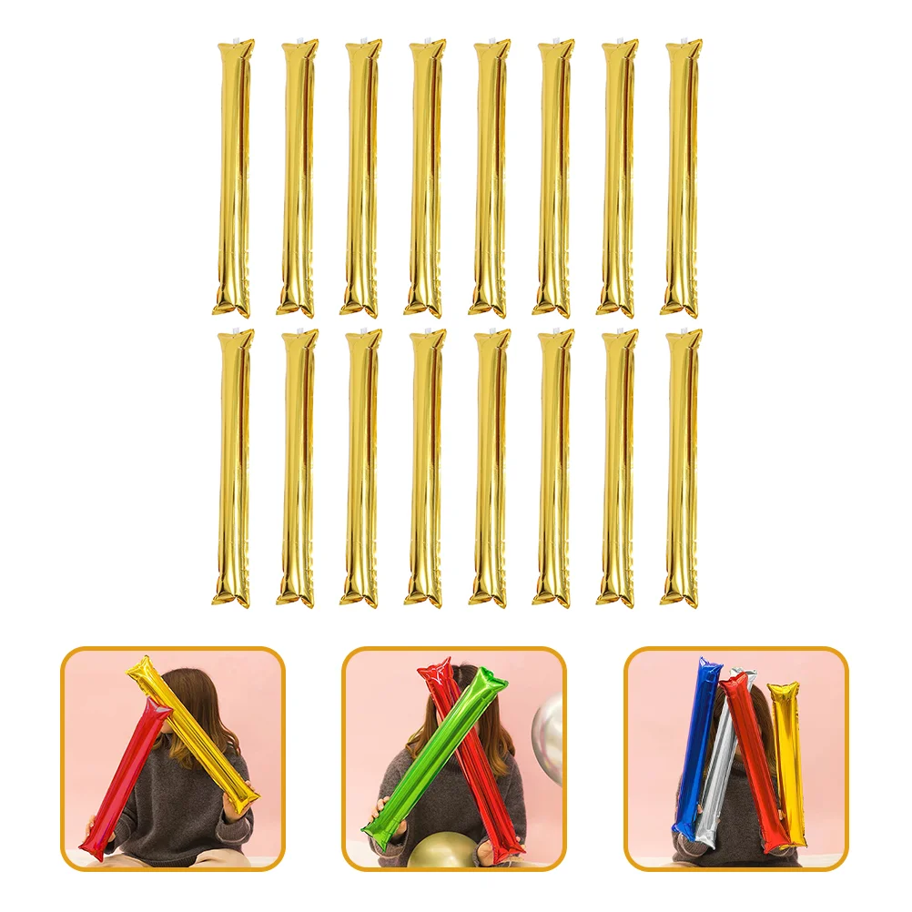 

Sticks Inflatable Bam Stick Thunder Noisemakers Cheerleading Cheer Noise Cheering Partyfourth Accessoriesfoil July Clapper Boom