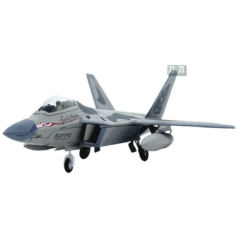 Литая модель самолета в масштабе 1:100 искусственный стелс-истребитель готовая