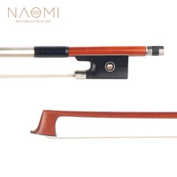 naomi master pernambuco violinfiddle bow w ebony frog paris eye inlay fast response straight bow