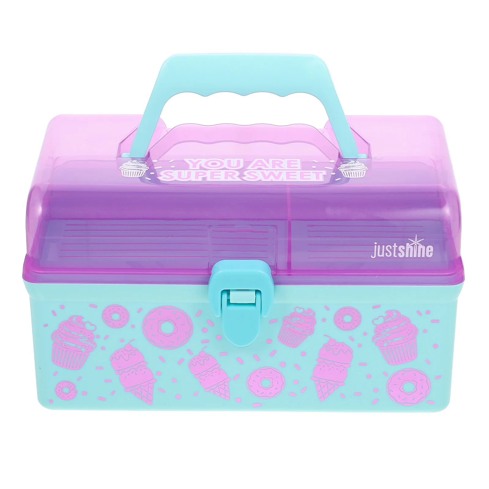 

Storage Case Kids Plaything Box Cartoon Toys Organizer Storage Container
